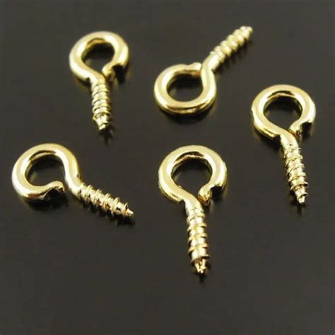 screw jewelry|jewelry findings eye screws.